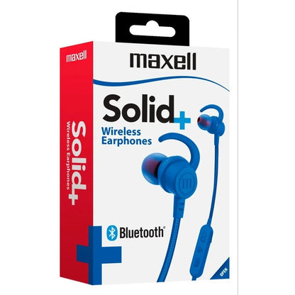 Audifonos Bluetooth Maxell Solid+ Eb-bt100 Azul